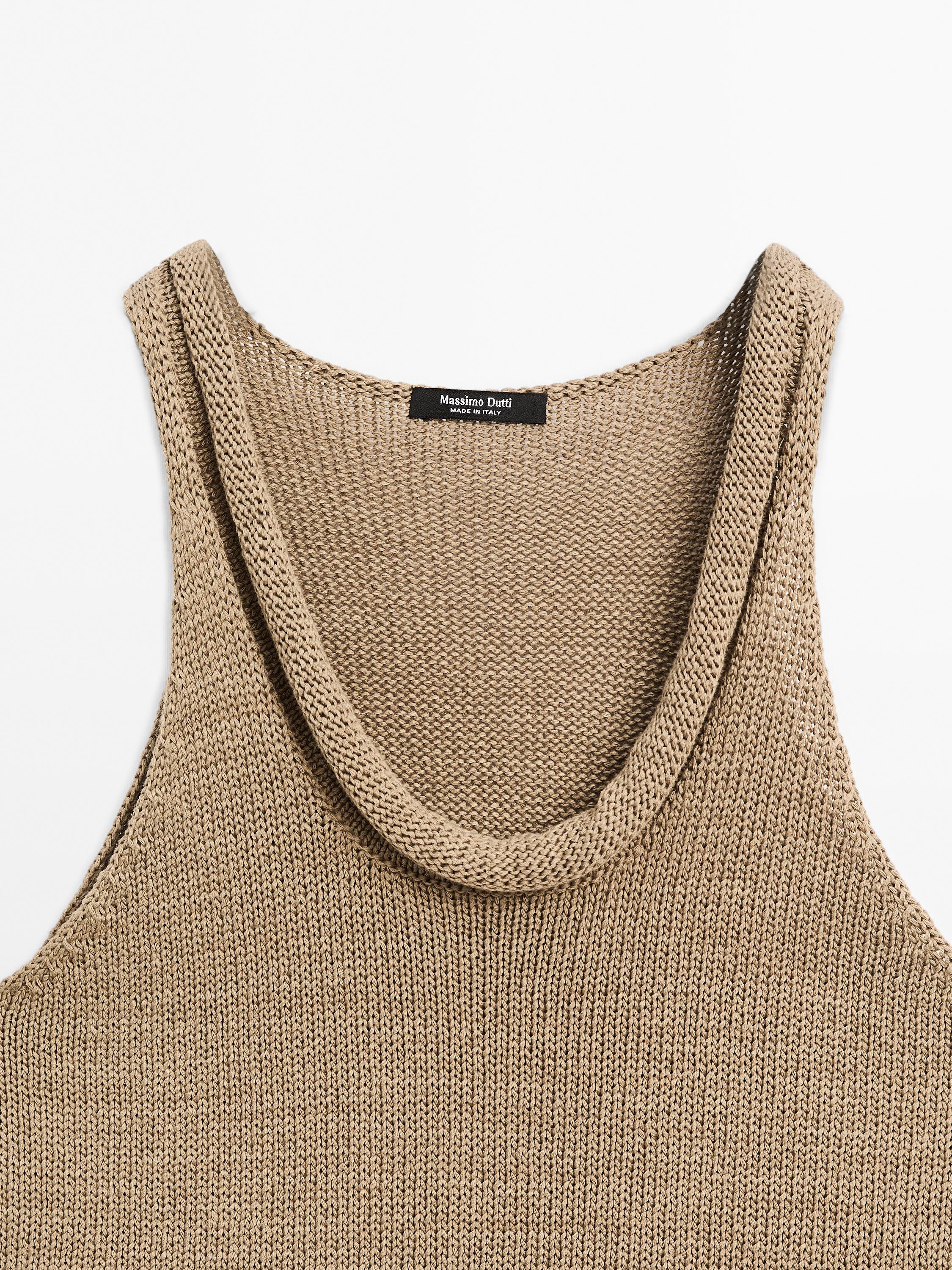 Top court col fantaisie